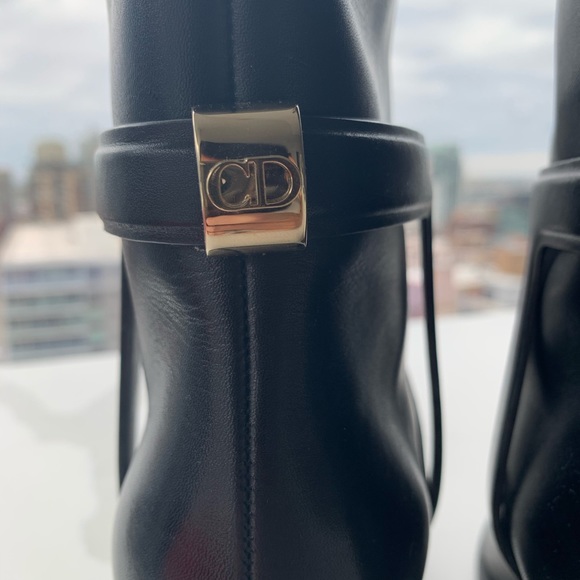 New with Tags Dior Signature Leather Boots - Picture 3 of 7